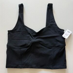 Abercrombie & Fitch Black Crop Top